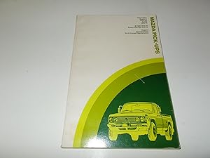 Seller image for Chilton's Repair and Tune-up Guide for Mazda Pick-ups 1972-75: B-1600 and Rotary Pick-up for sale by Paradise Found Books