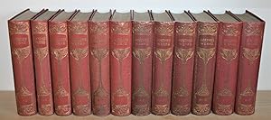 12 Bände: Hauff (1-6 in 2 Büchern), Ludwig (1-4 in 2), Schiller (1-10 in 4), Goethe (1-10 in 4) W...