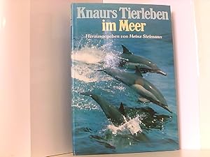 Immagine del venditore per Knaurs Tierleben im Meer. Mit 428 meist farbigen Fotos und Zeichnungen Herausgegeben von Heinz Sielmann venduto da Book Broker