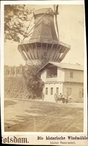 CdV Potsdam in Brandenburg, Die historische Windmühle hinter Sanssouci - Foto: Moser, Berlin