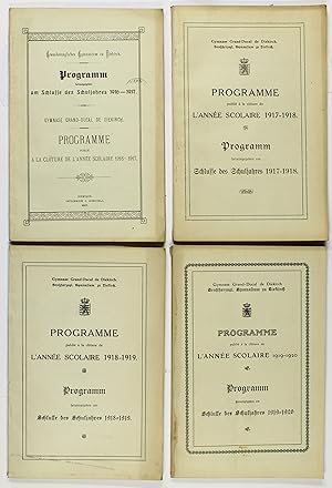 Programm herausgegeben am Schlusse des Schuljahres 1916-1917 (1917-1918, 1918-1919, 1919-1920) - ...