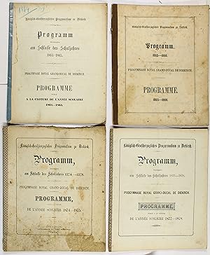 Programm herausgegeben am Schlusse des Schuljahres 1864-65 (1865-66, 1874-1875, 1877-1878) - Prog...