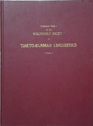 Imagen del vendedor de Occasional Papers of the Wolfenden Society on Tibeto-Burman Linguistics (7 vols.) a la venta por SEATE BOOKS