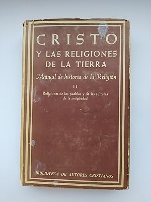 Seller image for CRISTO Y LAS RELIGIONES DE LA TIERRA II. for sale by TraperaDeKlaus