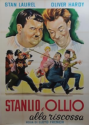 "LAUREL et HARDY : STANLIO e OLLIO ALLA RISCOSSA" Réalisé par Lloyd FRENCH en 1962 avec Stan LAUR...