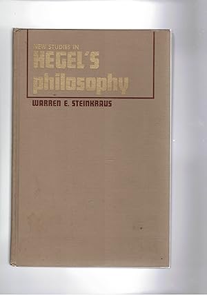 Seller image for New studies in Hegel's philosophy. for sale by Libreria Gull