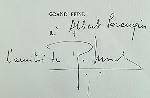 Immagine del venditore per Grand'peine - venduto da Le Livre  Venir