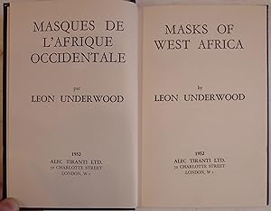 Seller image for Masks of West Africa for sale by Hanselled Books
