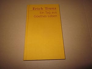 Image du vendeur pour Ein Tag aus Goethes Leben. mis en vente par Versandantiquariat Schfer
