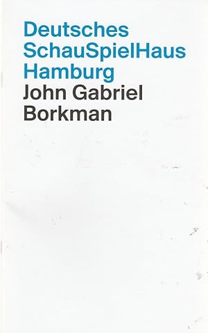 Seller image for Programmheft Henrik Ibsen JOHN GABRIEL BORKMANN Premiere 21. September 2014 for sale by Programmhefte24 Schauspiel und Musiktheater der letzten 150 Jahre