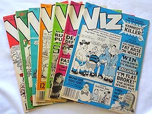 VIZ, Nos 34,35,36,37,38,39, and 40. Feb 1989 to March 1990. Run of 7 Comics