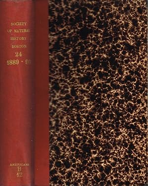 Bild des Verkufers fr Proceedings of the Boston Society of Natural History Vol. XXIV zum Verkauf von Biblioteca di Babele