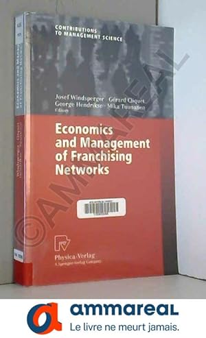 Image du vendeur pour Economics And Management of Franchising Networks mis en vente par Ammareal