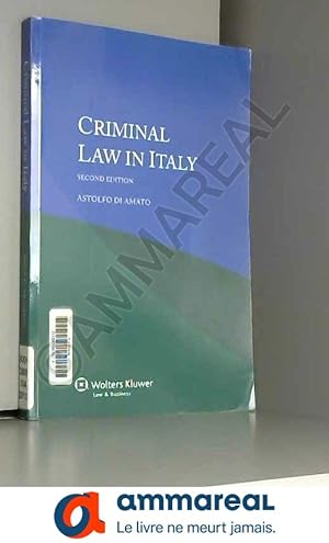 Bild des Verkufers fr Criminal Law in Italy zum Verkauf von Ammareal