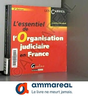 Bild des Verkufers fr L'essentiel de l'Organisation judiciaire en France zum Verkauf von Ammareal