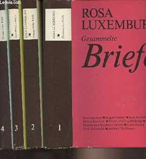 Bild des Verkufers fr Rosa Luxemburg - Gesammelte Briefe - En 4 tomes zum Verkauf von Le-Livre