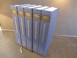 Outlaws of the Marsh. 5 Volumes-set. English and Chinese Edition. (= Library of Chinese Classics)