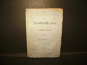 Bild des Verkufers fr Der Iugurthinische Krieg. bersetzt von G.Holzer. zum Verkauf von Der-Philo-soph