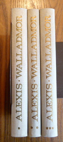 Walladmor. Bände 1- 3 (komplett). Faksimiledruck der Ausgabe aus dem Jahre 1824. ( Nachwort Walte...