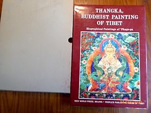 Immagine del venditore per The Biographical Paintings of Phags-Pa. (english edition). Buddhist Thang-ka, Art of Tibet. venduto da Der-Philo-soph
