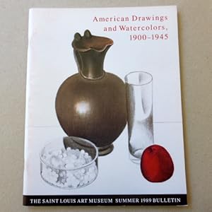 Seller image for American Drawings and Watercolors, 1900-1945. (= The Bulletin of The Saint Louis Art Museum, New Series, Volume XIX [19], Number 2 (Summer 1989). for sale by Der-Philo-soph