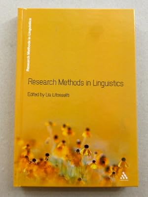 Image du vendeur pour Research methods in linguistics. mis en vente par Der-Philo-soph