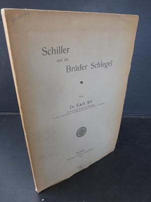 Seller image for Schiller und die Brder Schlegel. for sale by Der-Philo-soph