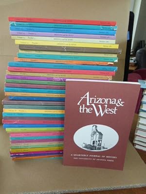 Arizona & the West. Quarterly Journal of History. 39 issues. Vol I/1, 2, 3, 4; II/1, 4; IV/2, 3; ...