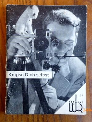 Bild des Verkufers fr Knovolut 3 Hefte DER FOTORAT. Nr. 27: O. Maudry, Knipse dich selbst (6.-10. Tausend)/ Nr. 32: A. Niklitschek, Vom Negativ zum Bild. Lerne Fotos verbessern! (1.-5.Tausend)/ Nr. 35: Heinrich Freytag, Fotografisch sehen lernen (6.-10. Tausend)//. zum Verkauf von Der-Philo-soph