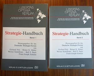 Image du vendeur pour Strategie-Handbuch. 2 Bnde (komplett). ( Hrsg.: Deutsche Strategie Forum/ Libertas Optima Rerum, Band 8 und 9) mis en vente par Der-Philo-soph