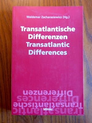 Seller image for Transatlantische Differenzen = Transatlantic differences. for sale by Der-Philo-soph