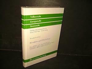 Seller image for Privatleben und ffentlichkeit : eine vergleichende Untersuchung zur Rechtslage in der Bundesrepublik Deutschland, in den Vereinigten Staaten von Amerika sowie nach der Europischen Menschenrechtskonvention. (= Vlkerrecht, Europarecht, Staatsrecht ; Band 46) for sale by Der-Philo-soph
