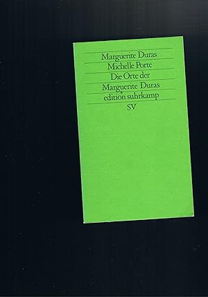 Image du vendeur pour Die Orte der Marguerite Duras mis en vente par manufactura