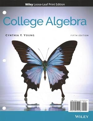 Seller image for College Algebra for sale by GreatBookPrices