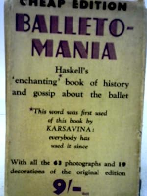 Imagen del vendedor de Balletomania: The Story of an Obsession a la venta por World of Rare Books