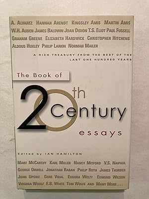 Seller image for The Book of Twentieth-Century Essays [1st PRINT] for sale by OldBooksFromTheBasement