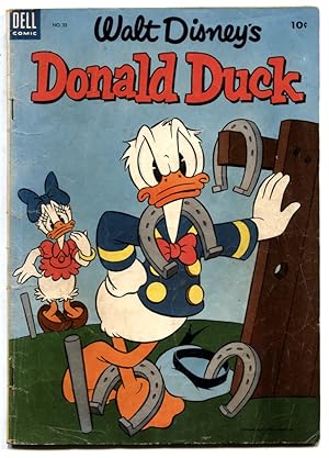 Walt Disney' Donald Duck #32 1953- Dell Comics VG