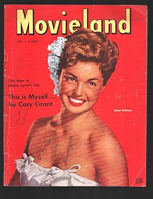 Movieland 7/1946-Hillman-Esther Williams-Spike Jones, Ava Gardner, Maria Montez, Humphrey Bogart,...