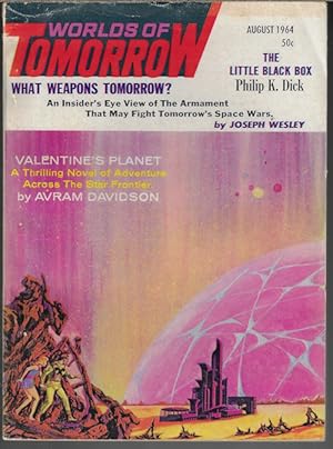 Seller image for WORLDS OF TOMORROW: August, Aug. 1964 for sale by Books from the Crypt