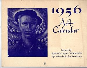 Imagen del vendedor de 1956 Art Calendar a la venta por G.F. Wilkinson Books, member IOBA