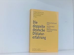 Seller image for Die doppelte deutsche Diktaturerfahrung: Drittes Reich und DDR - ein historisch-politikwissenschaftlicher Vergleich for sale by Book Broker