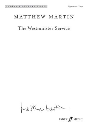 Imagen del vendedor de The Westminster Service (Choral Signature Series) [Sheet music ] a la venta por booksXpress