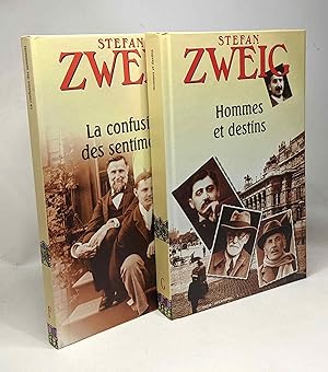 Bild des Verkufers fr Hommes et destins + La confusion des sentiments --- 2 livres zum Verkauf von crealivres