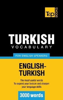 Bild des Verkufers fr Turkish vocabulary for English speakers - 3000 words zum Verkauf von moluna