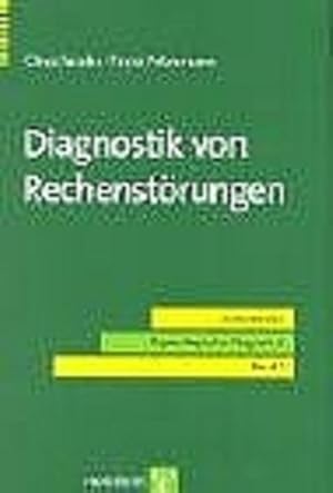 Bild des Verkufers fr Diagnostik von Rechenstrungen (Kompendien Psychologische Diagnostik) zum Verkauf von Gerald Wollermann
