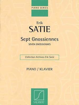 Image du vendeur pour Sept Gnossiennes / Seven Gnossiennes : Piano / Klavier mis en vente par GreatBookPrices