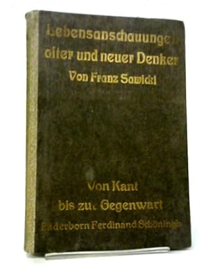 Seller image for Lebensandachtungen Moderner Denker Vorträge üBer Kant, Schopenhauer, Nietzsche, Haeckel Und Eucken for sale by World of Rare Books