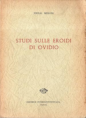Image du vendeur pour Studi sulle Eroidi di Ovidio mis en vente par Messinissa libri