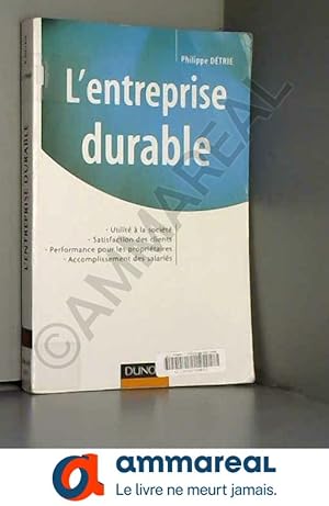 Seller image for L'entreprise durable for sale by Ammareal