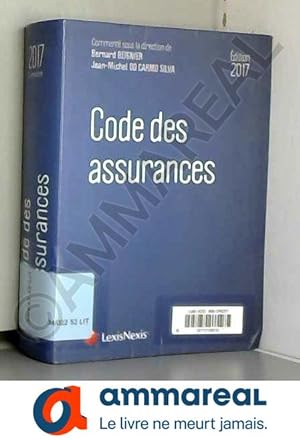 Image du vendeur pour Code des assurances 2017 mis en vente par Ammareal